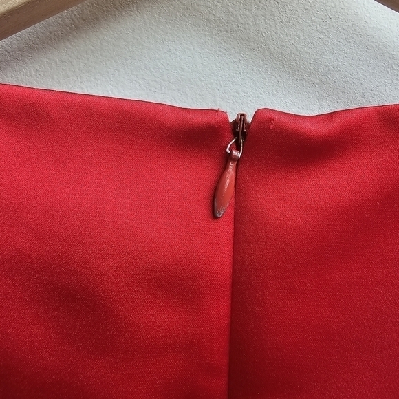 Isabel Ardee Vintage Classic Red Dress, Made in USA, Size Medium - Picture 7 of 11